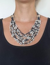 Collana bottoni in - collana,
