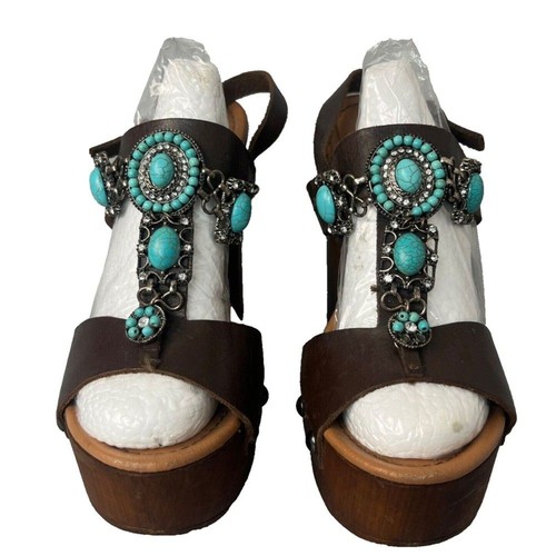 Sandali donna tosca blu pelle - sandali,