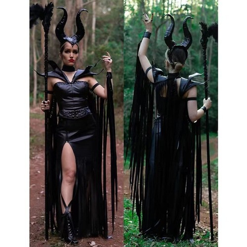 Costume strega nera vestito - costume,