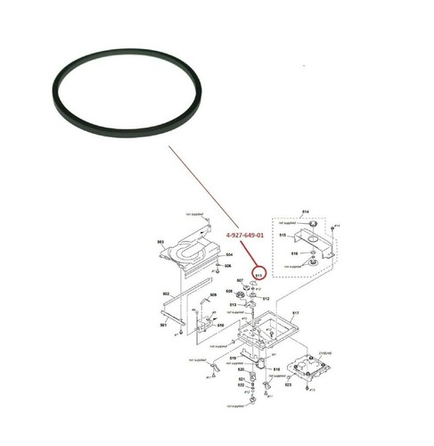 Cinghia connettore gomma