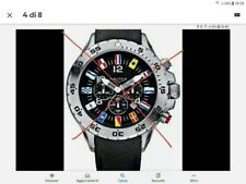 CINTURINO GOMMA NAUTICA A24520 /13 /14  MOD FLAG 22MM CURVO NERO RUGATO