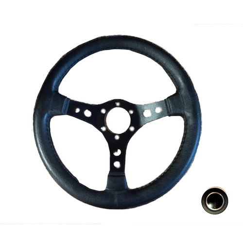 Volante sportivo nero per fiat - volante,