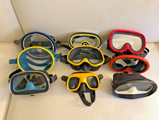 MASCHERE sub NEMROD mares tigullio  gsd LOTTO collezione underwater vintage rare