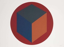 Sol Lewitt serigrafia a colori