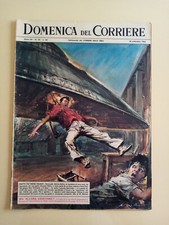 UFO DISCHI VOLANTI EXTRATERRESTRI - DOMENICA DEL CORRIERE del 1962