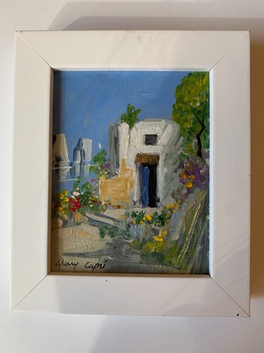 Piccolo dipinto olio - piccolo, ad
