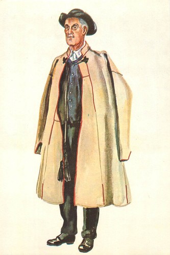 B547 costume contadino sassone - costume,