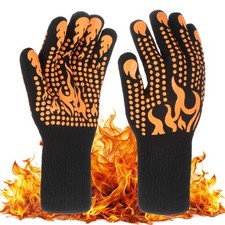 Barbecue Gloves Fireproof Heat