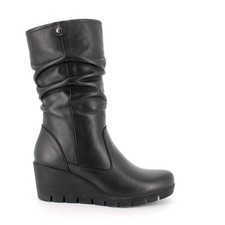 Enval Soft Dakota stivale donna comodo  in vera pelle con zeppa