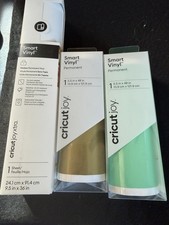 3 rotoli di vinile per Cricut