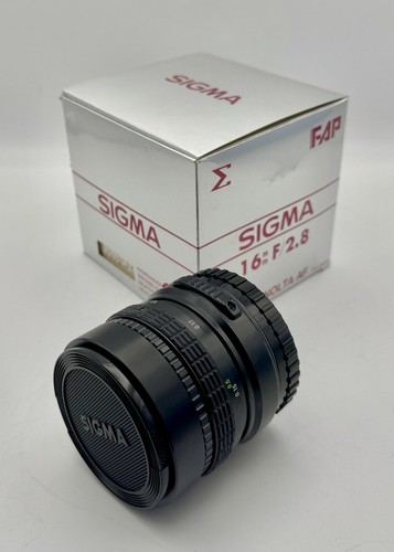 Sigma 16mm fisheye - f2.8, lens