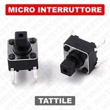 MICROINTERRUTTORE A PULSANTE SPST 6x6x7,3mm  PCB THT MICRO SWITCH - 10 PEZZI