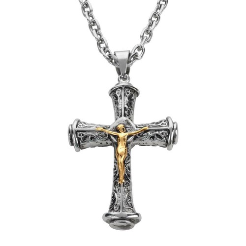 Croce crocifisso cattolico - cattolico, 3"