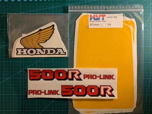 Honda 500 1984 stickers - xr,