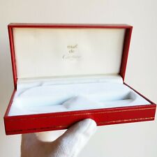 Scatola box occhiali da sole must de CARTIER sunglasses case custodia Santos red