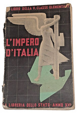 Libro scolastico fascista 1938