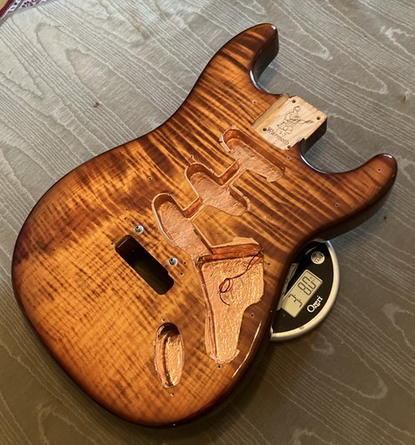 Corpo warmoth stratocaster - stratocaster, 3