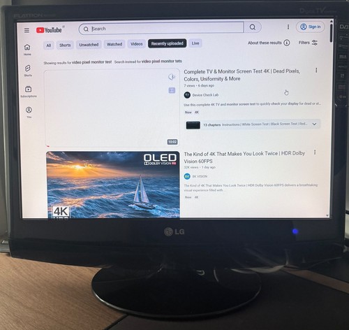 Monitor full hdmi - tv, vga-lg