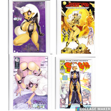 Sugar Pop 1-4 Still Ill Comics Kickstarter Variant Set firmato Dan Mendoza quasi nuovo +