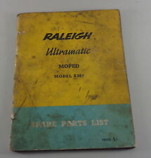 Elenco Di Ricambi / Catalogo Di Parti Raleigh Ultramatic Modello RM9