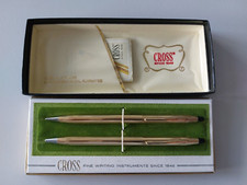 CROSS - set penna e matita 12kt gold filled