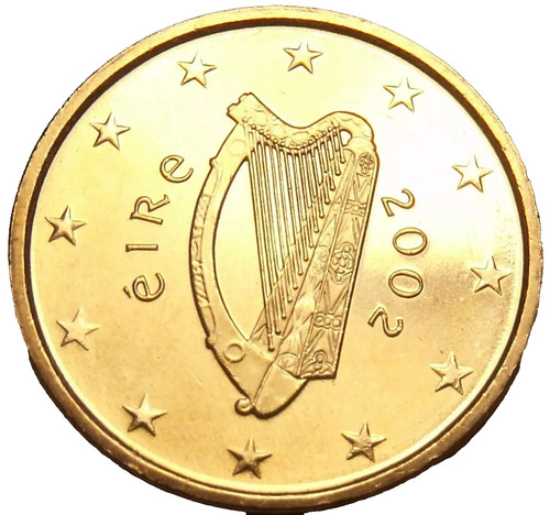 2002 irlanda moneta 2 - irlanda,