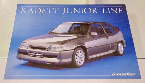 Opel kadett irmscher junior - opel, e