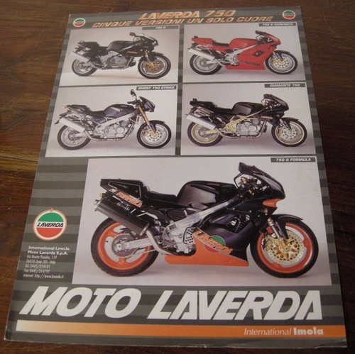 Depliant moto laverda 750 - laverda,