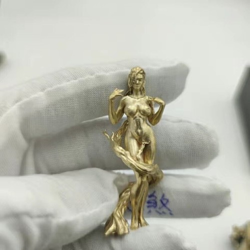 Statua cinese bronzo rame