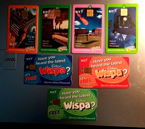 Telephone cards 2 - 7,