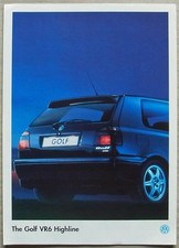 VOLKSWAGEN VW Golf VR6 Highline libretto vendita auto maggio 1995