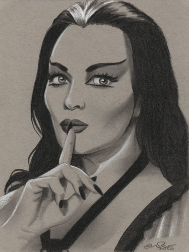 Lily munster 6x8 originale - munster,