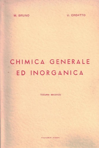 Chimica generale inorganica - chimica, ed