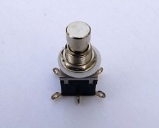 Interruttore a pedale cromato