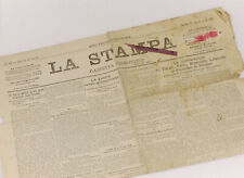 PRL) 1904 LA STAMPA GUERRA RUSSIA GIAPPONE ACCORDO ANGLO FRANCESE NEWSPAPER