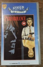 PERFORMANCE - FILM con MICK JAGGER (1970)- VHS in lingua inglese