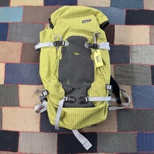 Zaino tecnico alpinismo giallo
