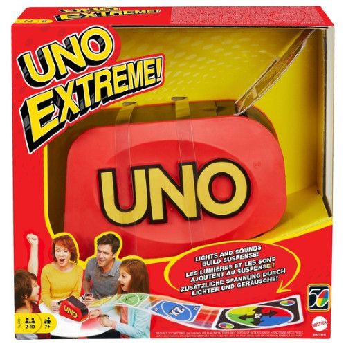 Uno extreme gioco - uno, tavolo