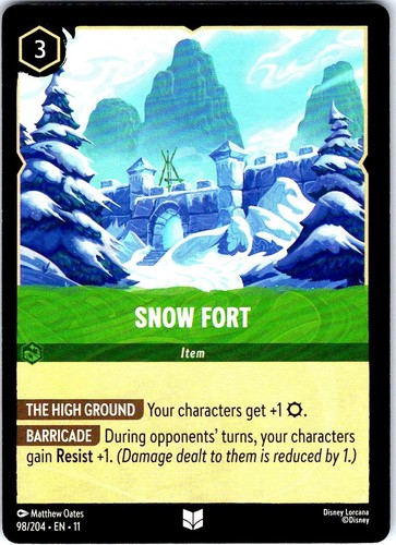 Snow fort 204 incantesimo - snow,