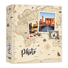 Album Portafoto in carta 13 x 19 / 200 foto a tasche - Adventure Brown