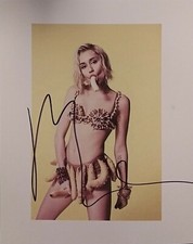 Miley Cyrus firmato 8 x 10