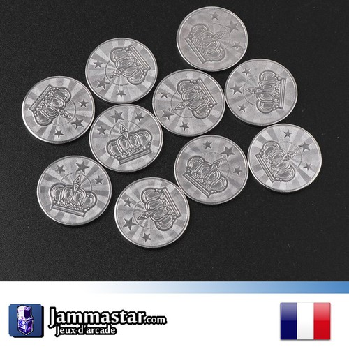 Lot jeton pour monnayeur - jeton,