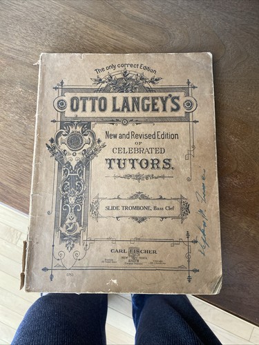 Antico libro musicale - , tutor