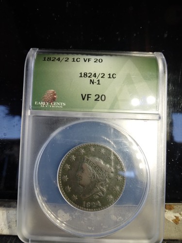 1824 testa coronetta - 1824/2,