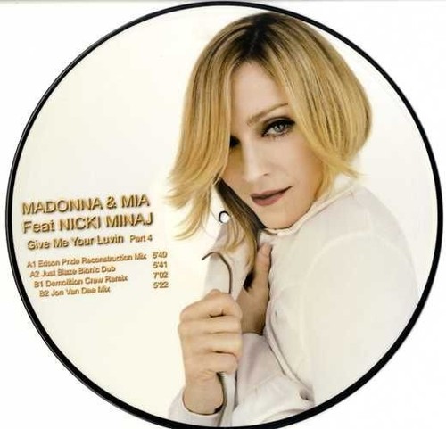 New madonna picture disc - new!, 12"