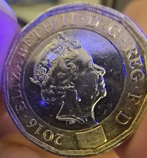 Moneta 1 £ Regno 2016 con