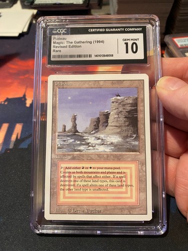 Mtg plateau revisionato - plateau, cgc
