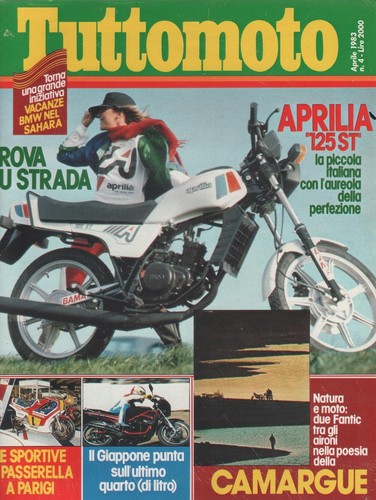 Tuttomoto 1983 4 aprilia - tuttomoto., n.