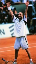 Foto vintage Tennis, Agassi