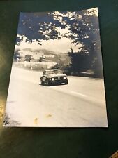 ALFA ROMEO FOTO ORIGINALE EPOCA ALFA ROMEO GT 1300 JUNIOR SCALINO RALLY MUGELLO
